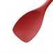 Cuchara servir de silicona roja 280mm