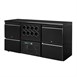 Mostrador Frigorífico con 4 cajones y cava de vinos Polar Serie U 380L