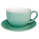 Taza cappuccino Olympia verde 341ml