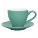 Plato taza café solo Olympia verde