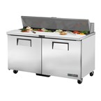 Mostrador de preparación True 2 puertas 439 litros TSSU-60-16