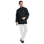 Chaqueta cocina Chaud Devant Firenze negra