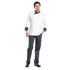 Pantalones cocina Chaud Devant Ligne Noir rayas negras y blancas