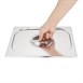 Juego 2 cubetas Vogue acero inoxidable GN 1/2 150mm con tapas