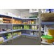 Juego 4 estantes modulares Tournus 400 x 690mm