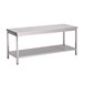 Mesa de cocina Gastro M acero inoxidable con estante inferior 700mm