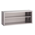 Armario alto abierto Gastro M acero inoxidable 800(An)x400(F)x600(Al)mm