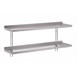 Estante de pared Gastro M acero inoxidable 1200x400mm sin soportes