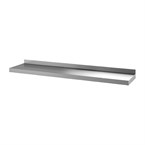 Estante de pared Gastro M acero inoxidable 1400x400mm sin soportes
