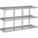 Estante de pared Gastro M acero inoxidable 1800x400mm sin soportes