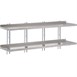 Estante de pared Gastro M acero inoxidable 1800x400mm sin soportes