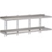 Estante de pared Gastro M acero inoxidable 2000x400mm sin soportes