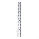 Anclajes a pared Gastro M acero inoxidable 600mm para estantes pared