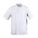 Chaqueta cocina Whites Nevada blanca y negra