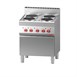 Cocina eléctrica Gastro M 650 4 placas, horno convección eléctrico 65/70 CFE