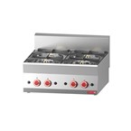 Cocina gas Gastro M 650 4 quemadores 65/70 PCG