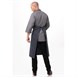 Delantal con peto Chef Works Premium azul marino rayas blancas