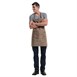 Delantal con peto Chaud Devant Base Mud denim