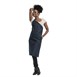 Delantal con peto Chaud Devant Skew denim azul