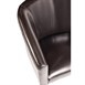 Sillones cubos Bolero símil piel marrón oscuro