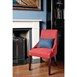 Silla de comedor roja oscura Bolero (Pack de 2)