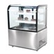 Vitrina Polar Serie G Deli frontal vidrio curvado 915mm