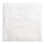 Servilletas para bar blancas Fasana 250 x 250mm
