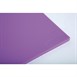 Tabla de cortar estándar Hygiplas baja densidad morada