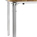 Mesa cuadrada para terraza Bolero 70cm fresno y aluminio