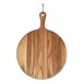 Tabla redonda Olympia de acacia 355mm