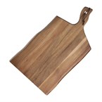 Tabla grande Olympia de madera de acacia borde ondulado