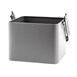 Cesta galvanizada Olympia gris