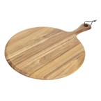 Tabla redonda Olympia de acacia 330mm