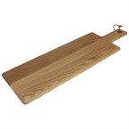 Tabla rectangular Olympia de roble mediana