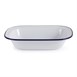 Bandeja rectangular esmaltada Olympia 280x195mm