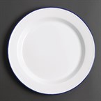 Plato llano esmaltado Olympia 245mm