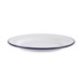 Plato llano esmaltado Olympia 245mm
