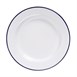 Plato llano esmaltado Olympia 245mm