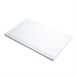 Tabla corte Gastro M PE alta densidad GN1/2 15mm borde acanalado blanca