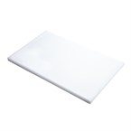 Tabla corte Gastro M PE alta densidad 600x400x20mm blanca