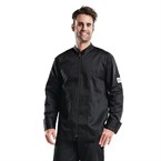 Chaqueta cocina Chaud Devant Monza manga larga negra