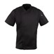 Chaqueta cocina Chef Works Springfield Zipper negra
