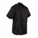 Chaqueta cocina Chef Works Springfield Zipper negra