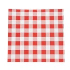 Papel antigrasas cuadros rojos - 190x310mm (Juego 200)