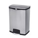 Cubo Rubbermaid Slim Jim acero inoxidable pedal al frente - 90Ltr
