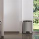 Cubo Rubbermaid Slim Jim acero inoxidable pedal al frente - 90Ltr
