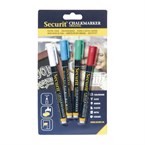 Marcadores tiza líquida Securit punta 1x2mm