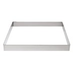Molde repostería De Buyer cuadrado acero inoxidable 200mm