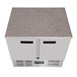 Mostrador frigorífico Polar Serie G mesa mármol 2 puertas 240Ltr