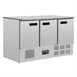 Mostrador frigorífico Polar Serie G mesa mármol 3 puertas 368Ltr